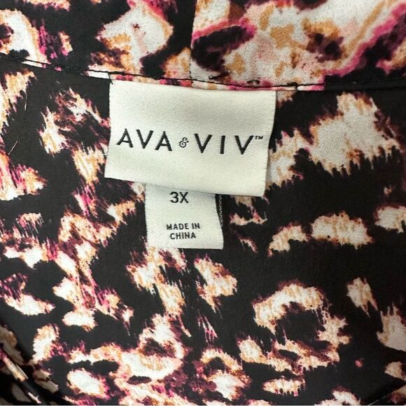 Ava & Viv size 3XL top - Picture 3 of 7
